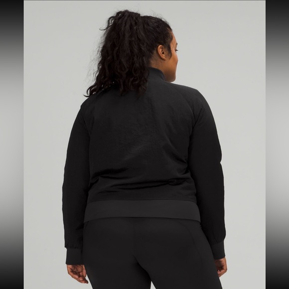 Lululemon Reversible Bomber Jacket (Black) - Picture 3 of 6